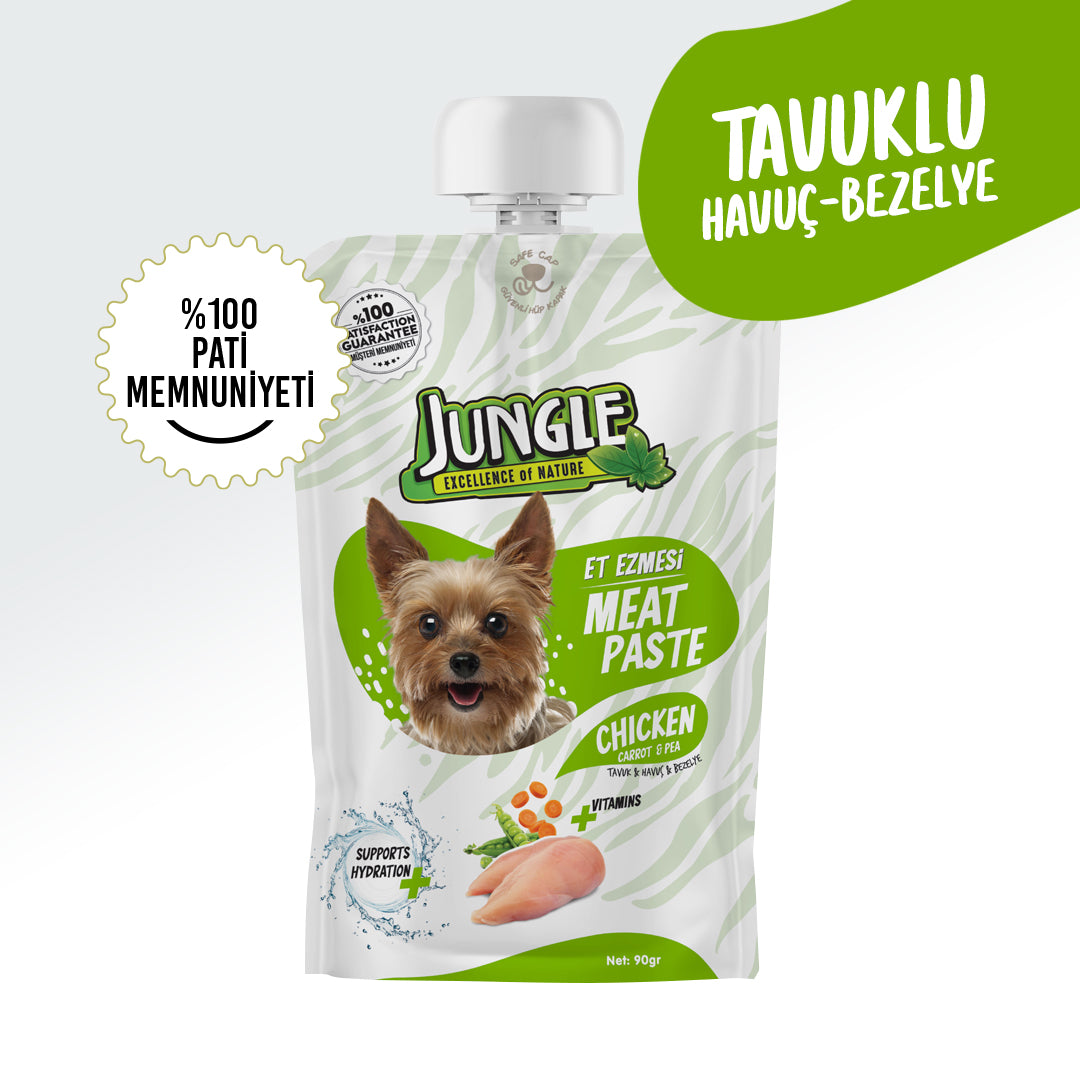 Jungle Tavuklu  Köpek Taze Et Ezmesi