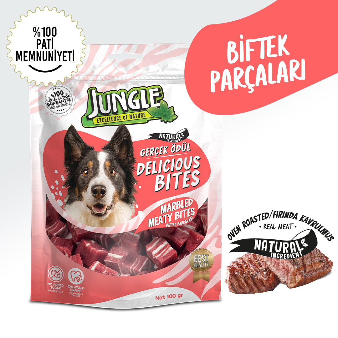 Jungle Sığır Etli Köpek Ödül Maması
