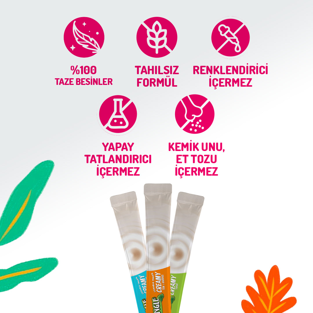 Jungle Karışık Lezzetli Krema Sıvı Kedi Ödül Maması