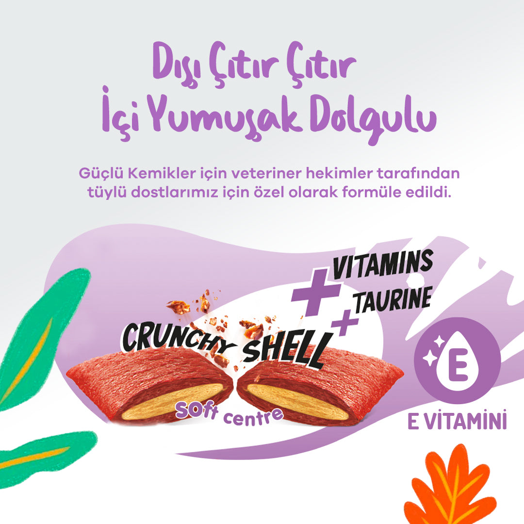 Jungle Crunch Güçlü Kemikler Kedi Ödül Maması