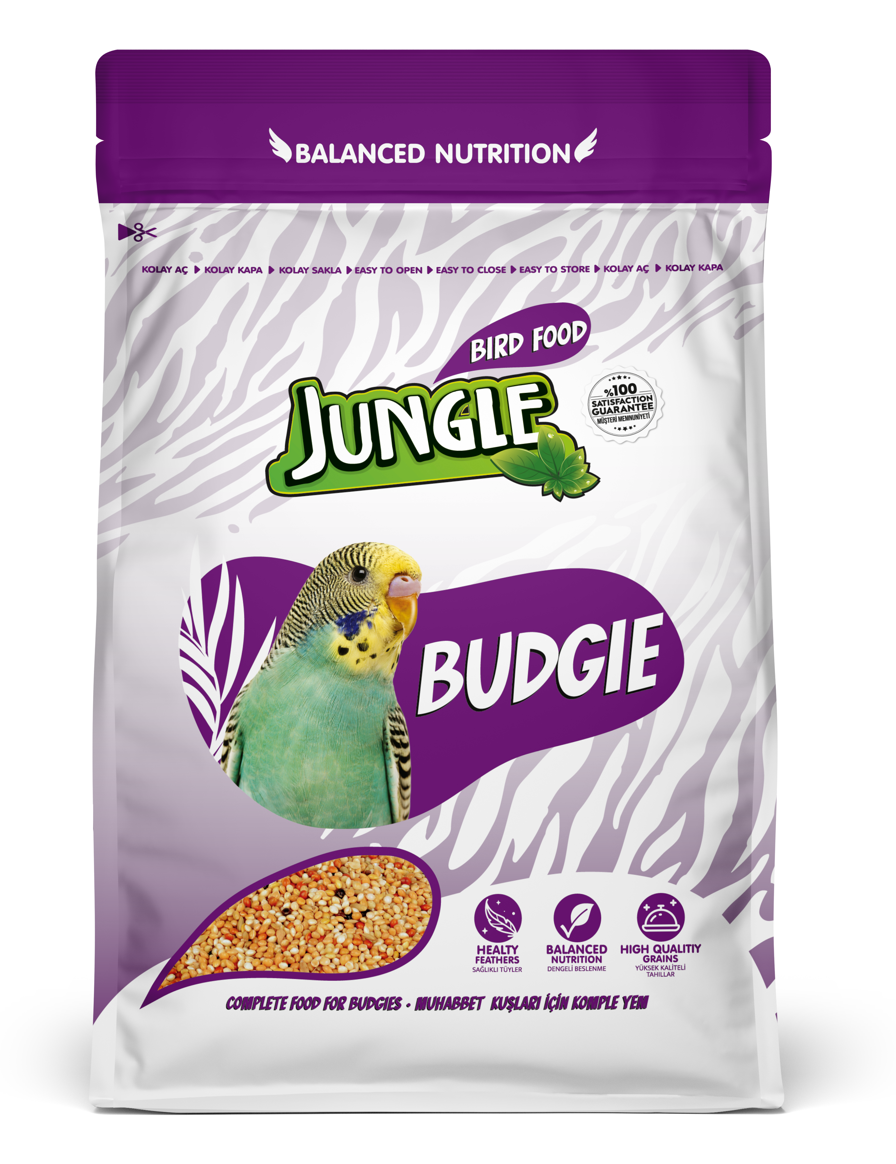 Jungle Muhabbet Kuşu Yemi 400 gr